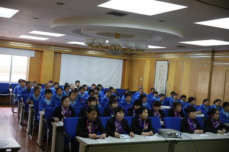 泰安市中医医院 我院举办全院保洁人员院感知